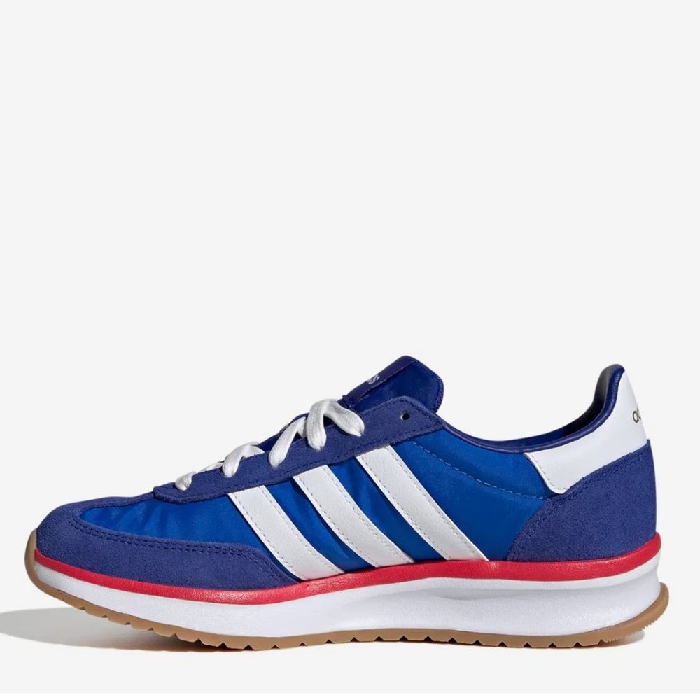 adidas Blue White Red Retro Sneakers - Picture 4 of 7